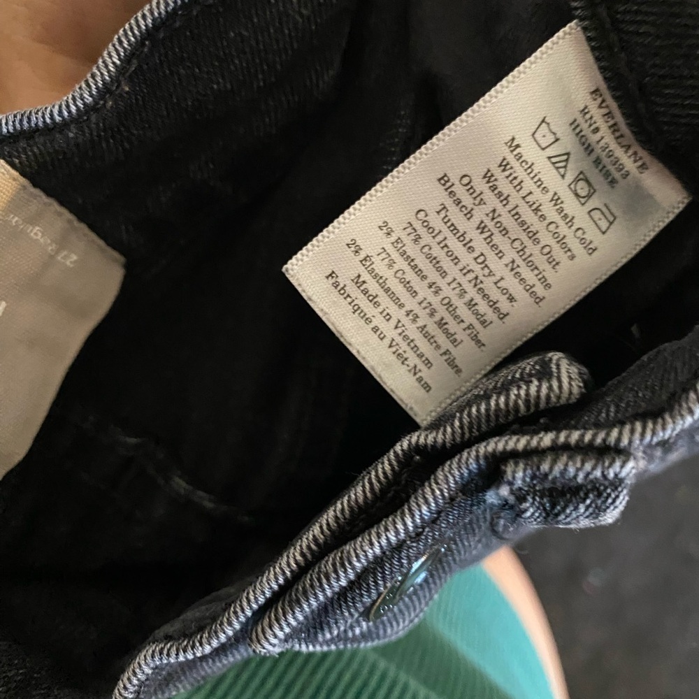 Everlane The Way-High® Hourglass Black Skinny Jeans - Picture 6 of 6
